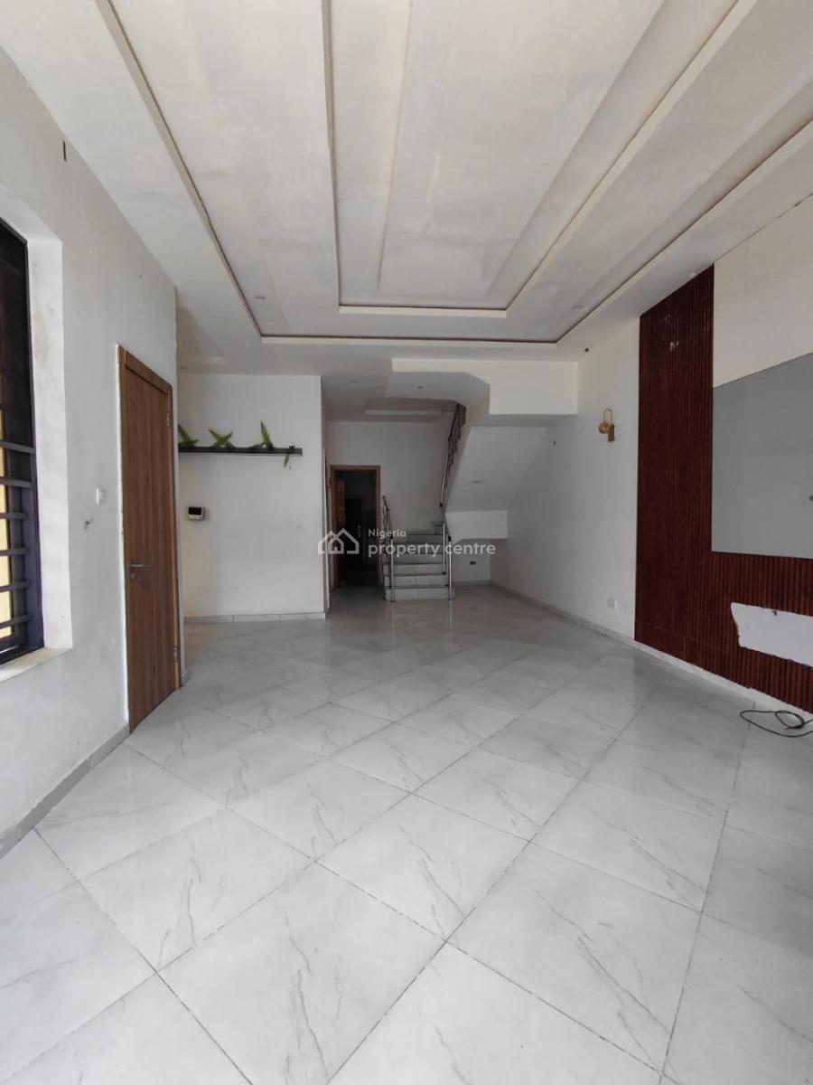 Standard  4 Bedroom Semi Detached Duplex with a Bq in a Secured Estate, Orchid Road, Just After Chevron Round About, Igbo Efon, Lekki, Lagos, Semi-detached Duplex for Rent