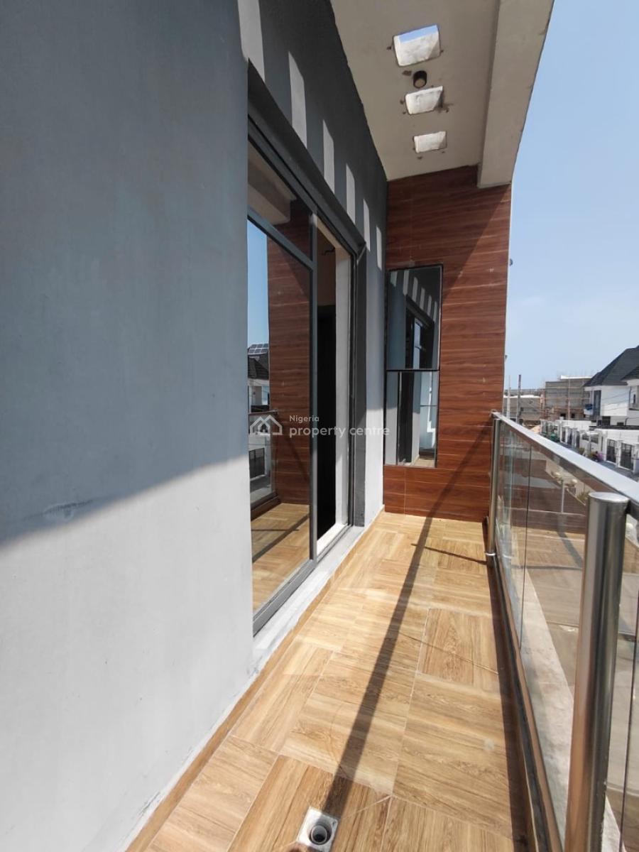 Standard  4 Bedroom Semi Detached Duplex with a Bq in a Secured Estate, Orchid Road, Just After Chevron Round About, Igbo Efon, Lekki, Lagos, Semi-detached Duplex for Rent