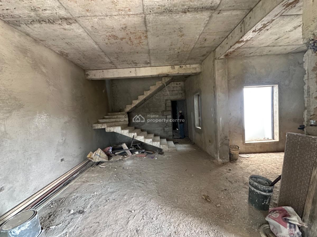 4 Bedroom Semi Finished Duplex, Mabushi, Abuja, Terraced Duplex for Sale