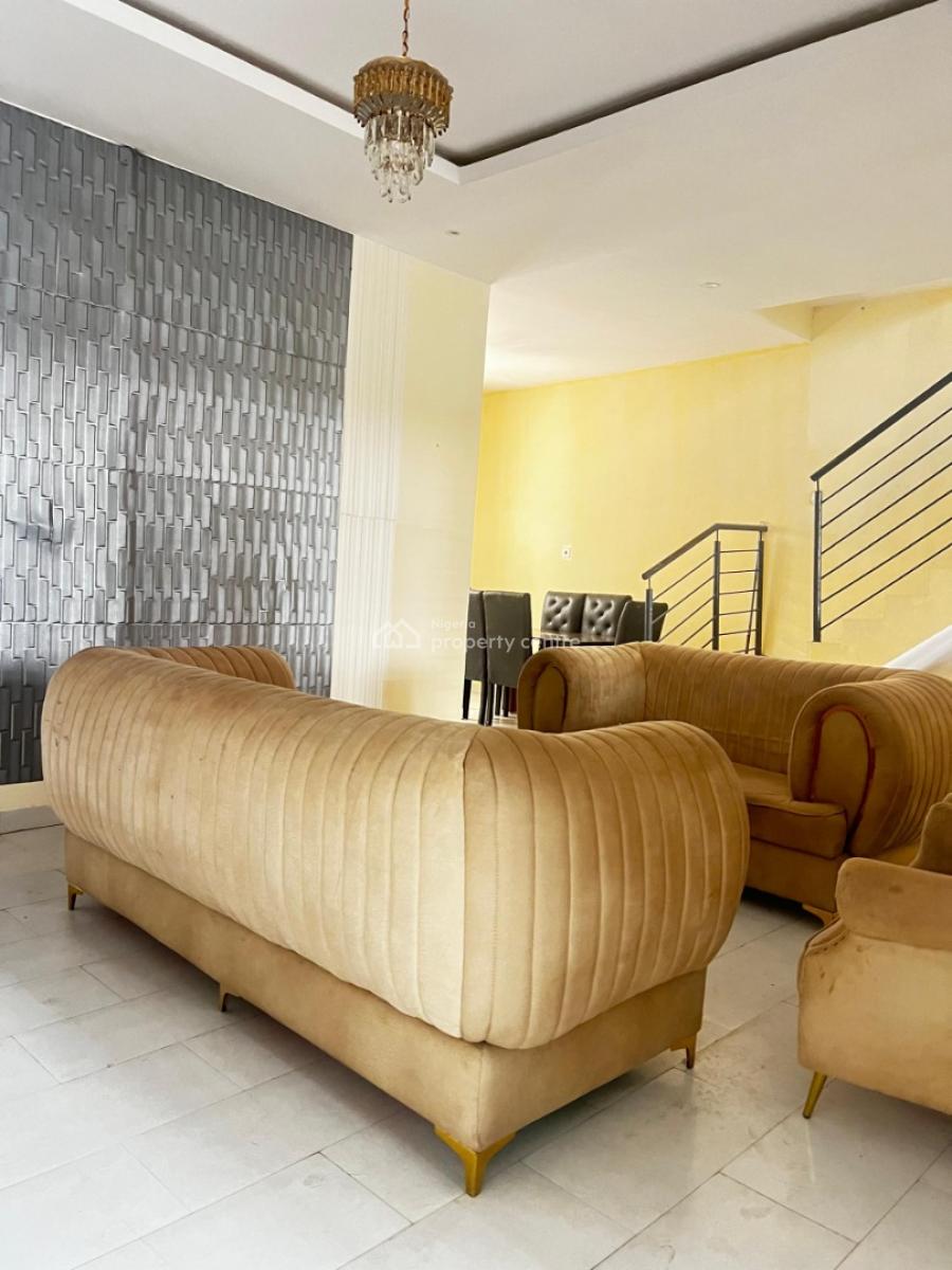 a Well Maintained 4 Bedroom Terrace Duplex with a Penthouse, Orchid Road Before The Round About, Lekki, Lagos, Terraced Duplex for Rent