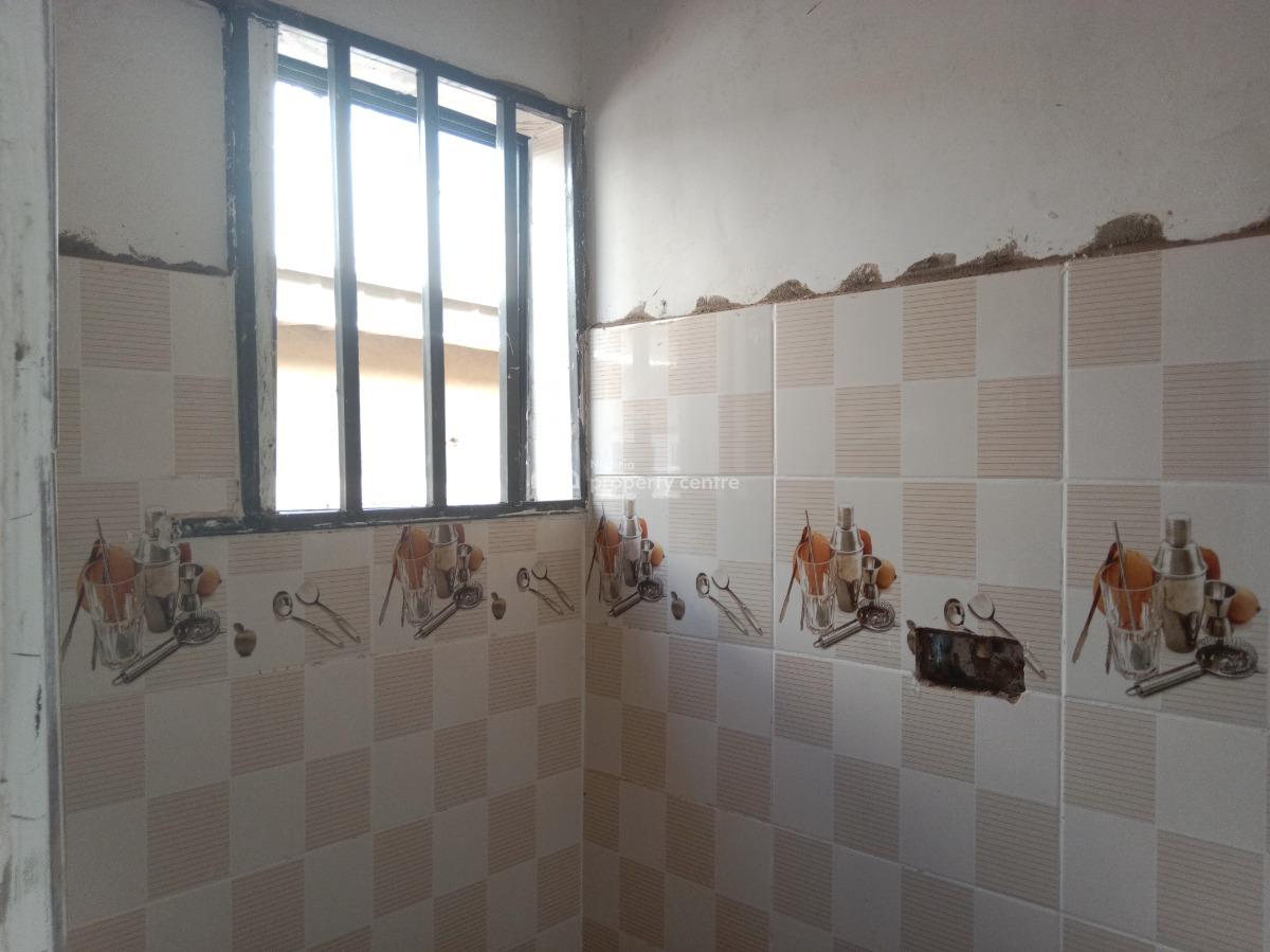 a Brand New Self Contain with Good Water Supply and Good Finishing, Close to Kabusa Gardens Estate Along Sunnyvale Junction Road, Lokogoma District, Abuja, Self Contain (single Rooms) for Rent