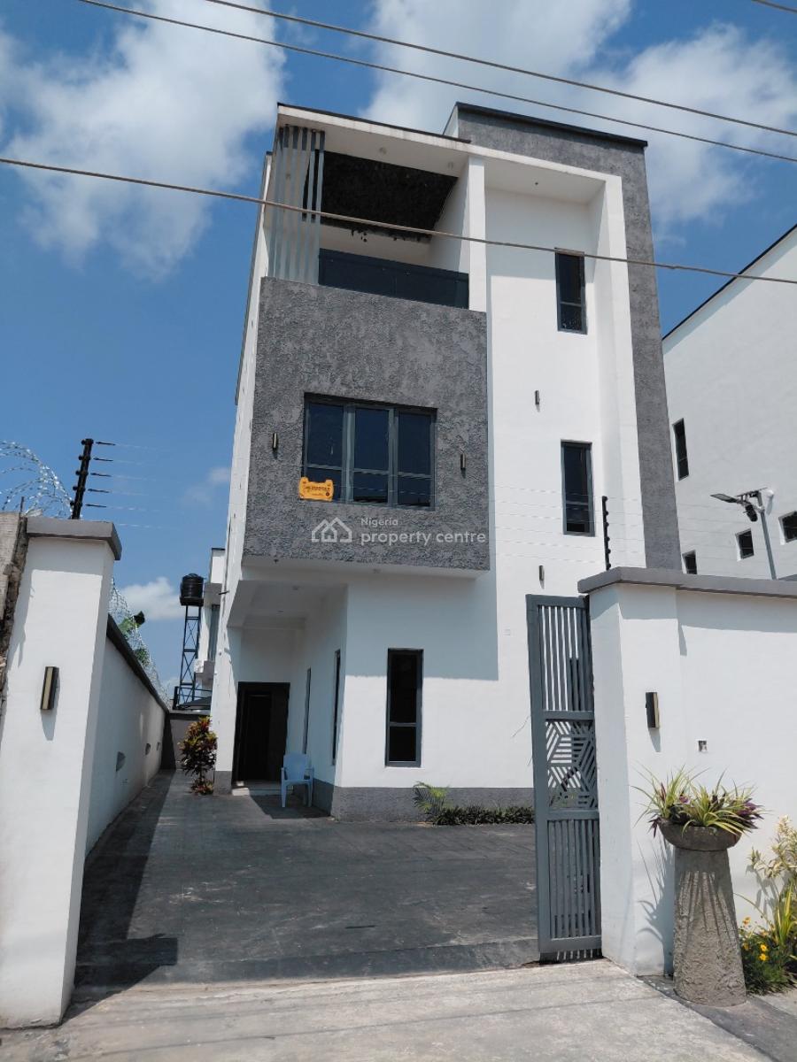 2 Storey Fully Detached 5 Bedroom Duplex with Boys Quarters, Abraham Adesanya, Lekki Phase 2, Lekki, Lagos, Detached Duplex for Sale