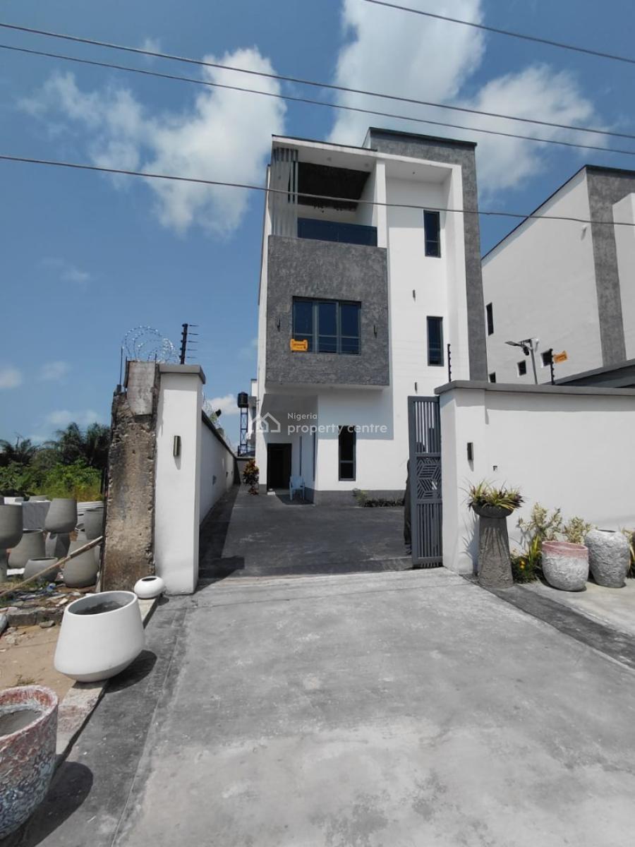 2 Storey Fully Detached 5 Bedroom Duplex with Boys Quarters, Abraham Adesanya, Ajah, Lagos, Detached Duplex for Sale