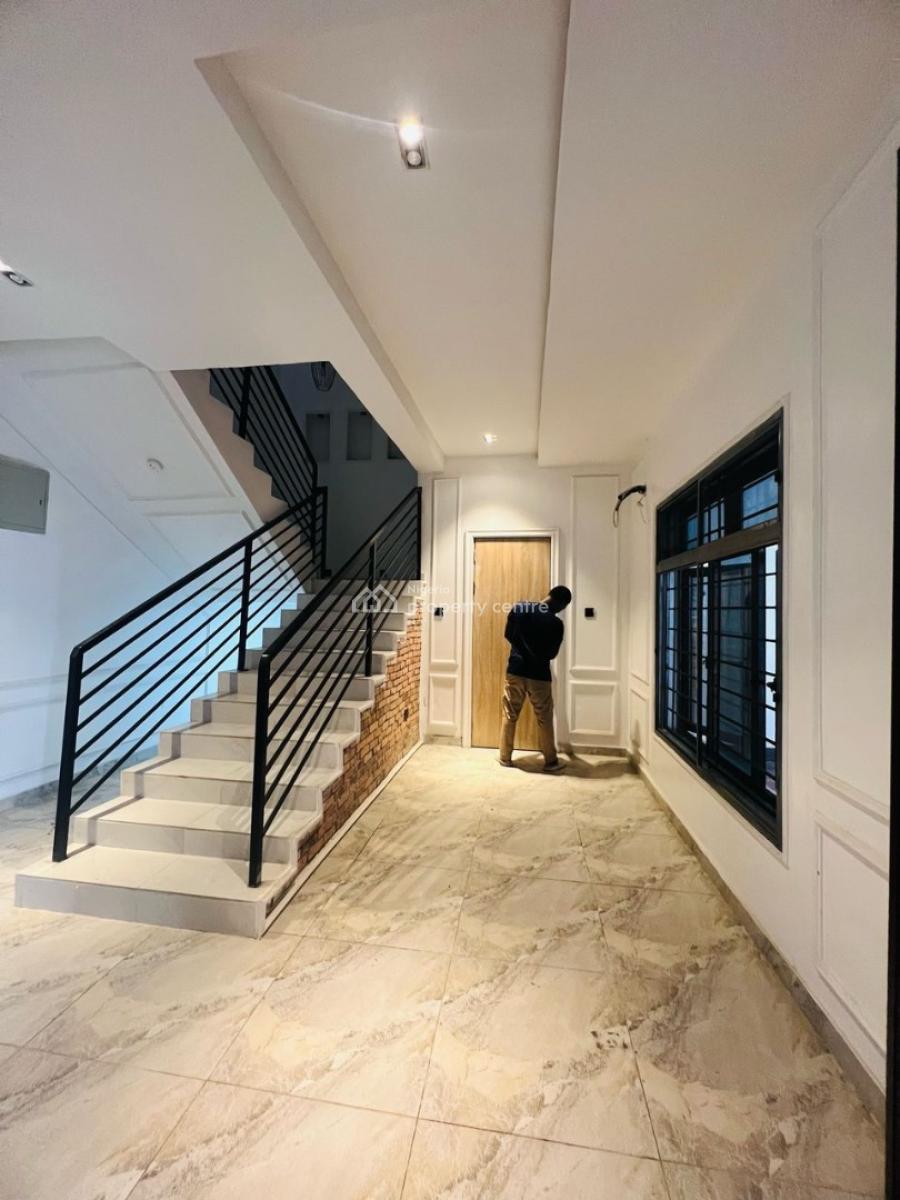 Exquisite 4 Bedroom Terrace Duplex with Bq, Ikate, Lekki, Lagos, Terraced Duplex for Rent