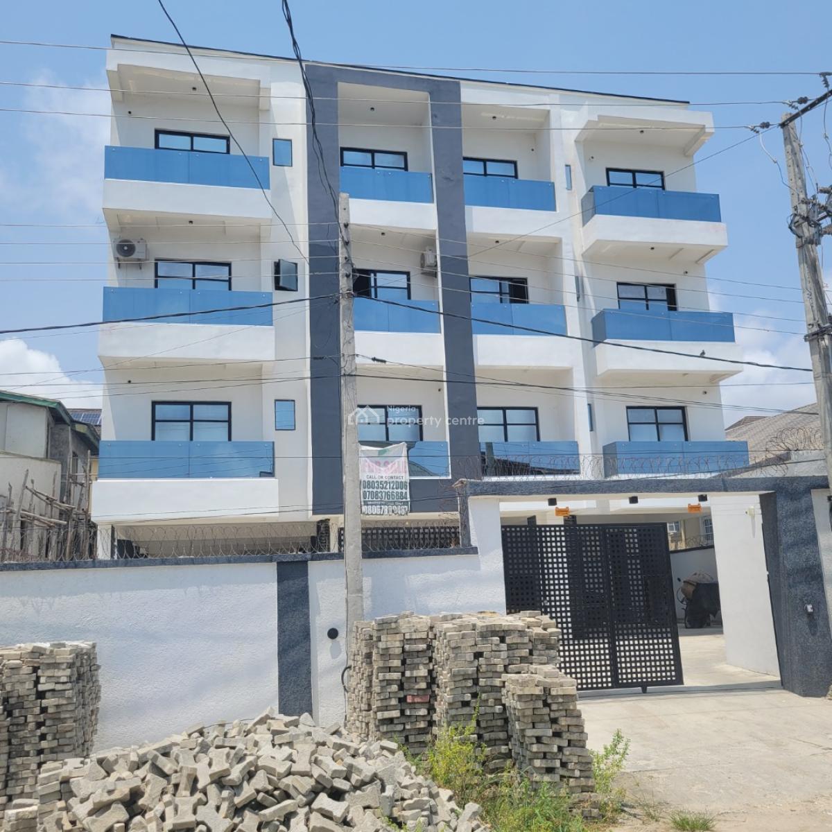 Marvelous 2 Bedroom Apartment with Pool, Elevator, Ologolo, Lekki, Lagos, Flat / Apartment for Sale