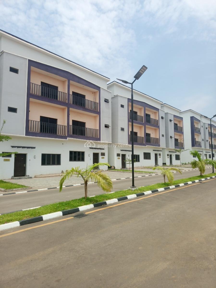 Newly Built 4 Bedroom Terrace Duplex with Bq, Ebano Supermarket, Lokogoma District, Abuja, Terraced Duplex for Rent