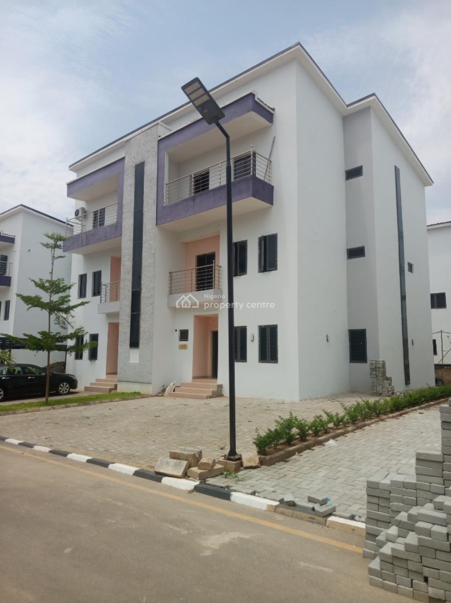 Newly Built 4 Bedroom Terrace Duplex with Bq, Ebano Supermarket, Lokogoma District, Abuja, Terraced Duplex for Rent