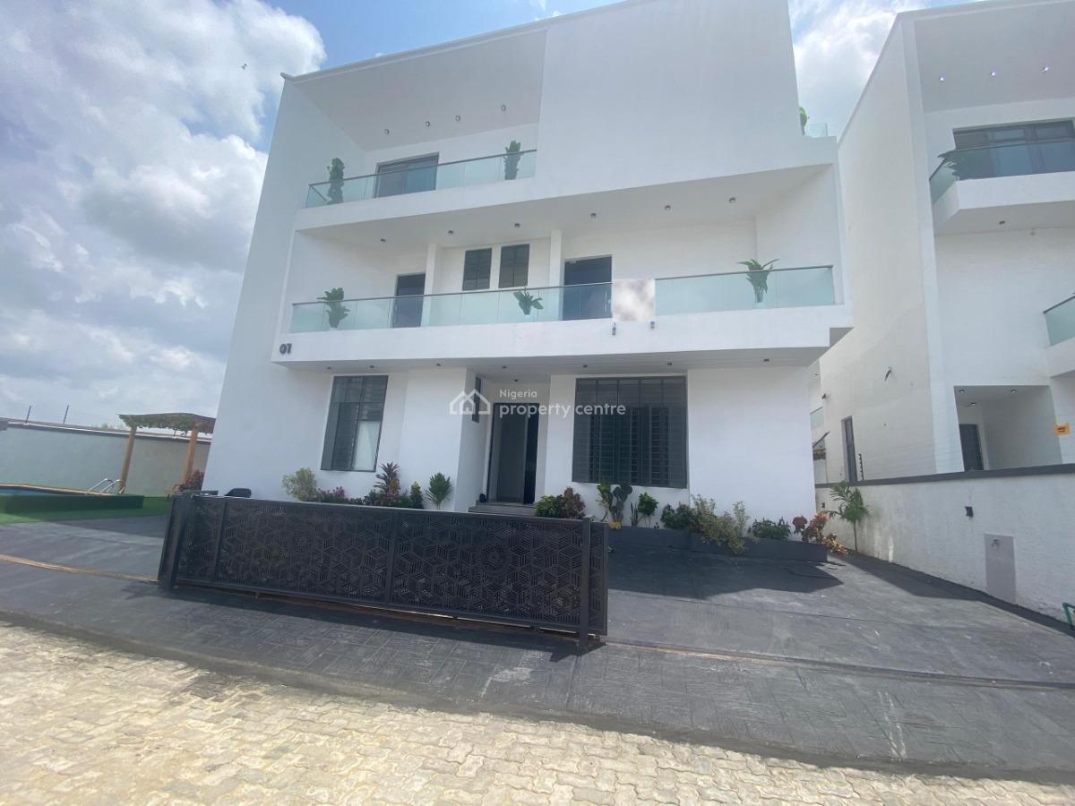 5 Bedroom Fully Detached with Bq, Chevron, Lekki, Lagos, Detached Duplex for Sale