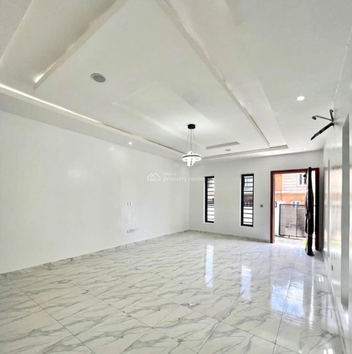 4 Bedroom Semi-detached Duplex, Chevron, Lekki, Lagos, Semi-detached Duplex for Rent