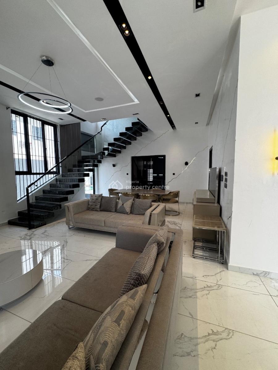 5 Bedrooms Duplex on 2 Floors with Cinema, Gym and Swimming Pool, Ologolo, Lekki, Lagos, House for Sale
