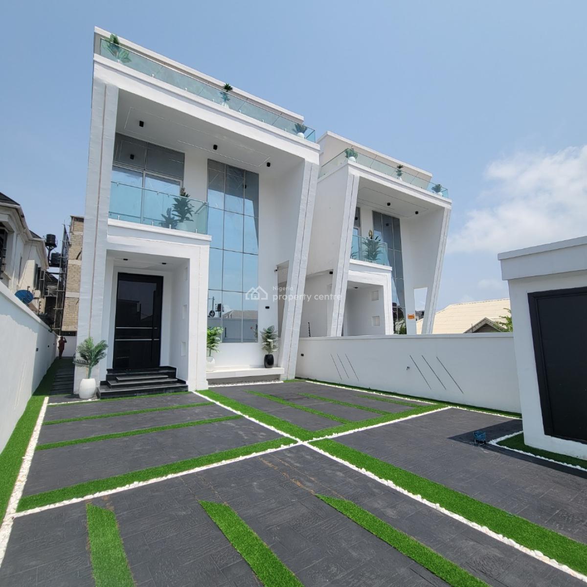 Lovely 5 Bedroom Duplex with a Bq and a Pool, Ologolo, Lekki, Lagos, Detached Duplex for Sale