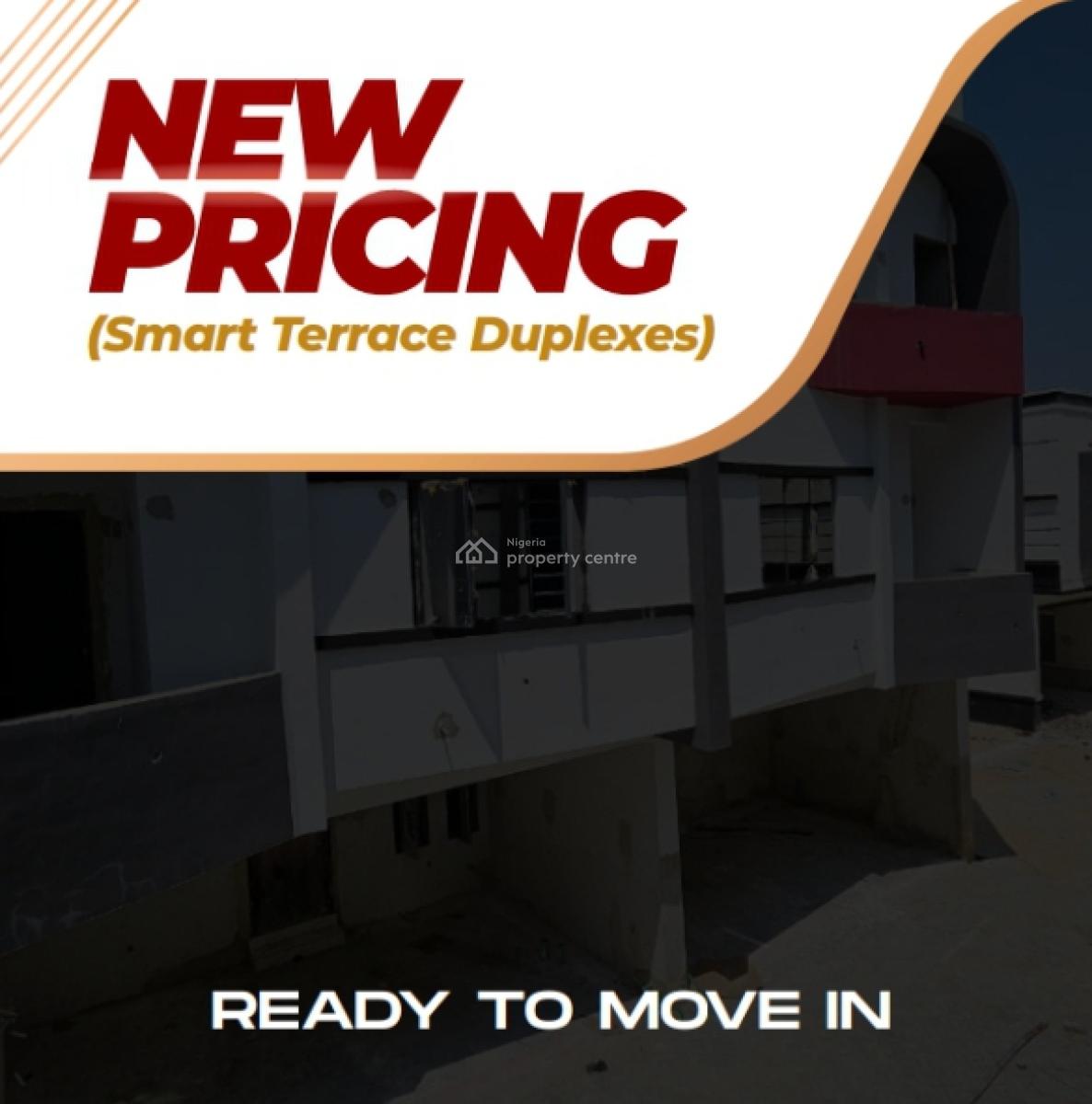 2 Bedroom Fully Automated Smart Duplex, Orchid Road, Ikota, Lekki, Lagos, Terraced Duplex for Sale