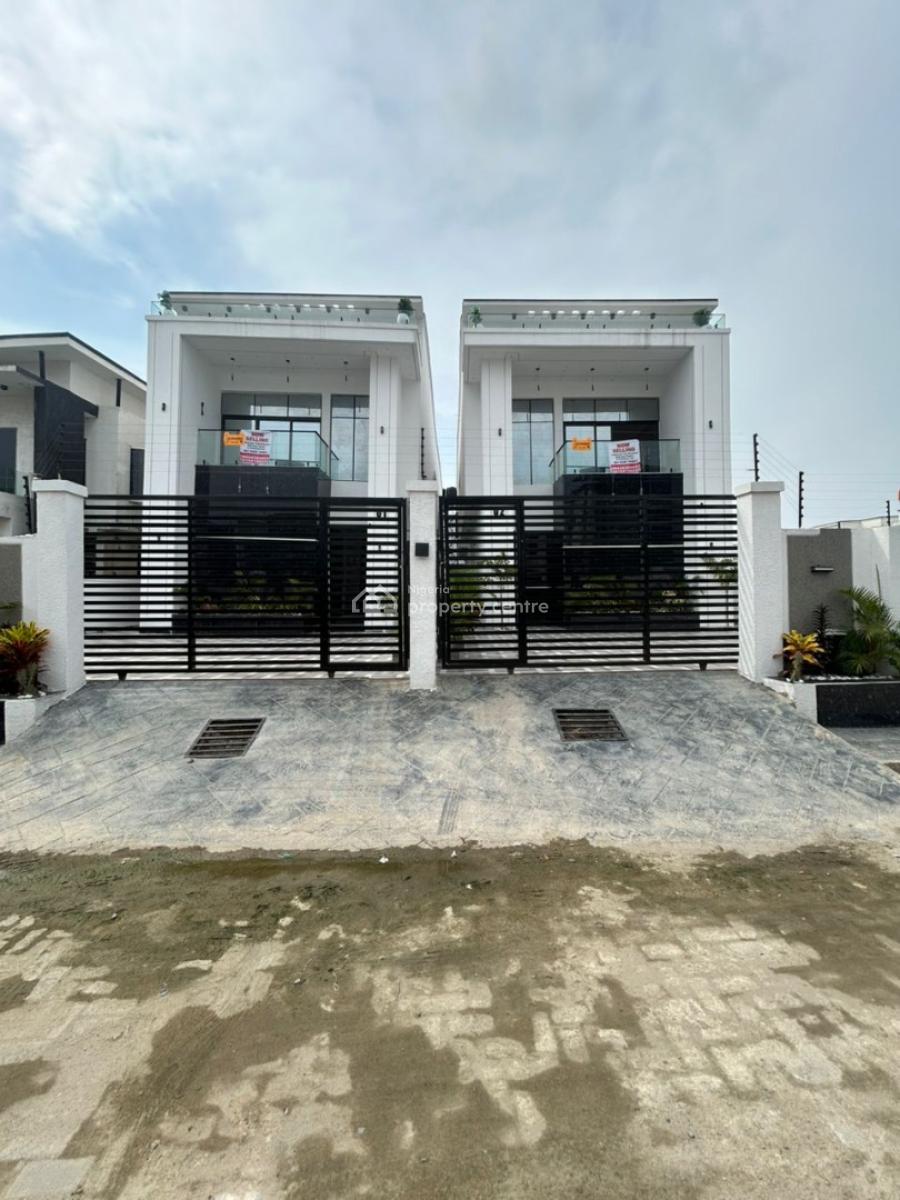 5 Bedrooms Fully Detached with Bq, Lekki Palms City, Ajah, Lagos, Detached Duplex for Sale