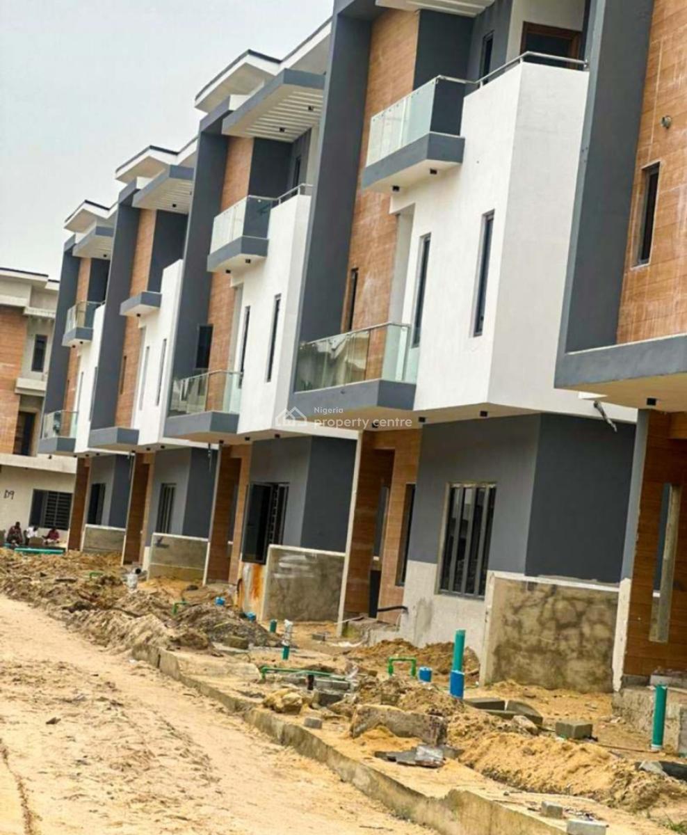 3 Bedroom Terrence Duplex Plus Bq, Sangotedo, Sangotedo, Ajah, Lagos, Terraced Duplex for Sale