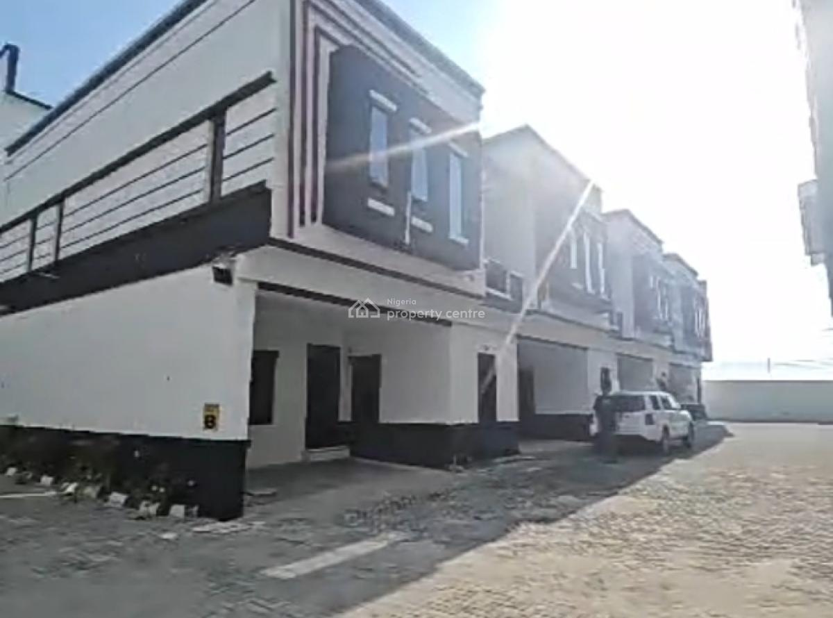 Smart 4 Bedroom Terraced Duplex Without Bq( Fully Automated), Orchid Road, Ikota, Lekki, Lagos, Terraced Duplex for Sale