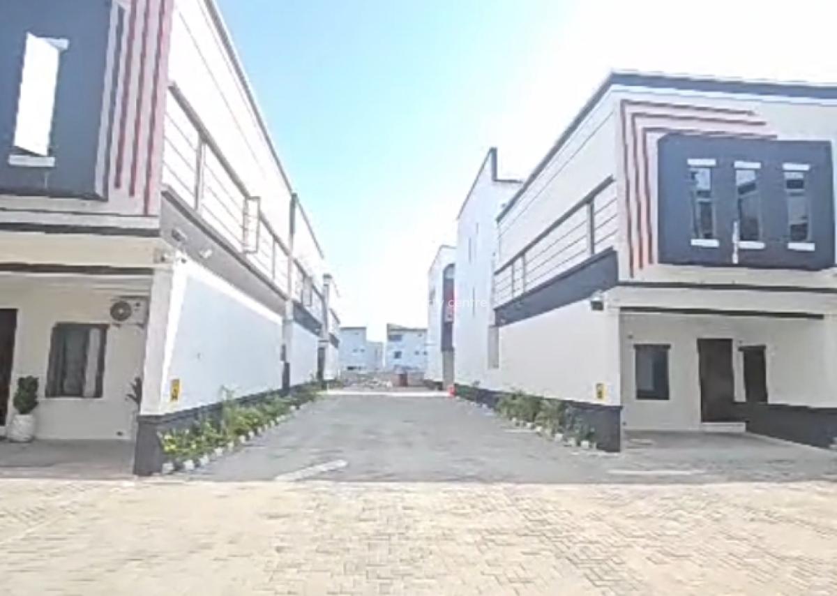 Smart 4 Bedroom Terraced Duplex Without Bq( Fully Automated), Orchid Road, Ikota, Lekki, Lagos, Terraced Duplex for Sale