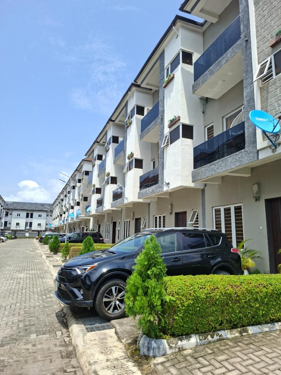 Luxury 4bedroom Terrace with Bq, Ikate By Ap Filing Filing  Chissco, Ikate Elegushi, Lekki, Lagos, Terraced Duplex for Sale