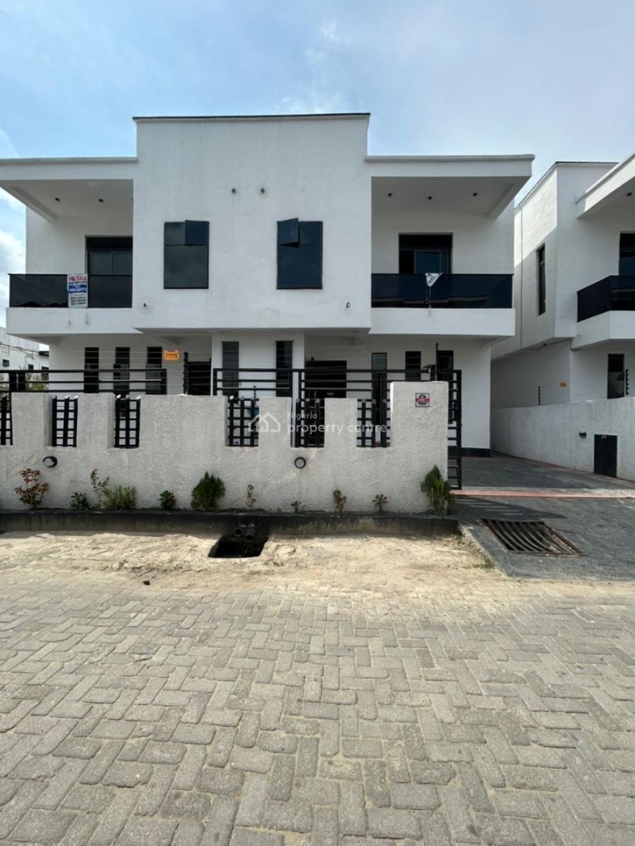 4 Bedroom Semi Detached with Bq, Lekki Palms City, Ajah, Lagos, Semi-detached Duplex for Sale