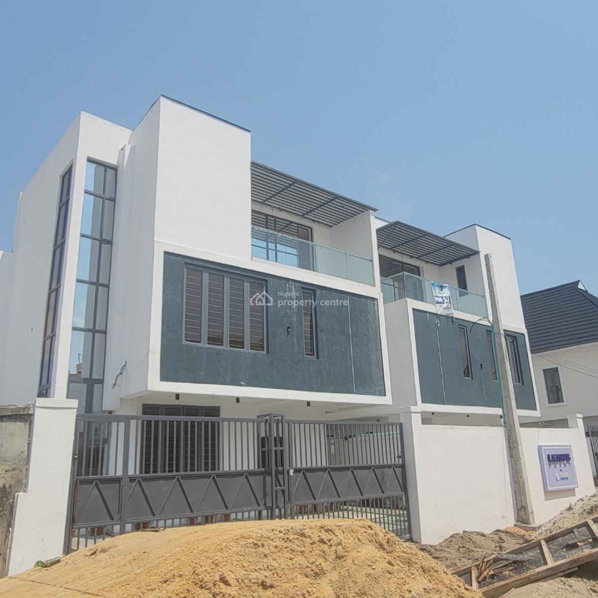 Amazing 4 Bedroom Semi Detached Duplex with a Bq, Ologolo, Lekki, Lagos, Semi-detached Duplex for Sale