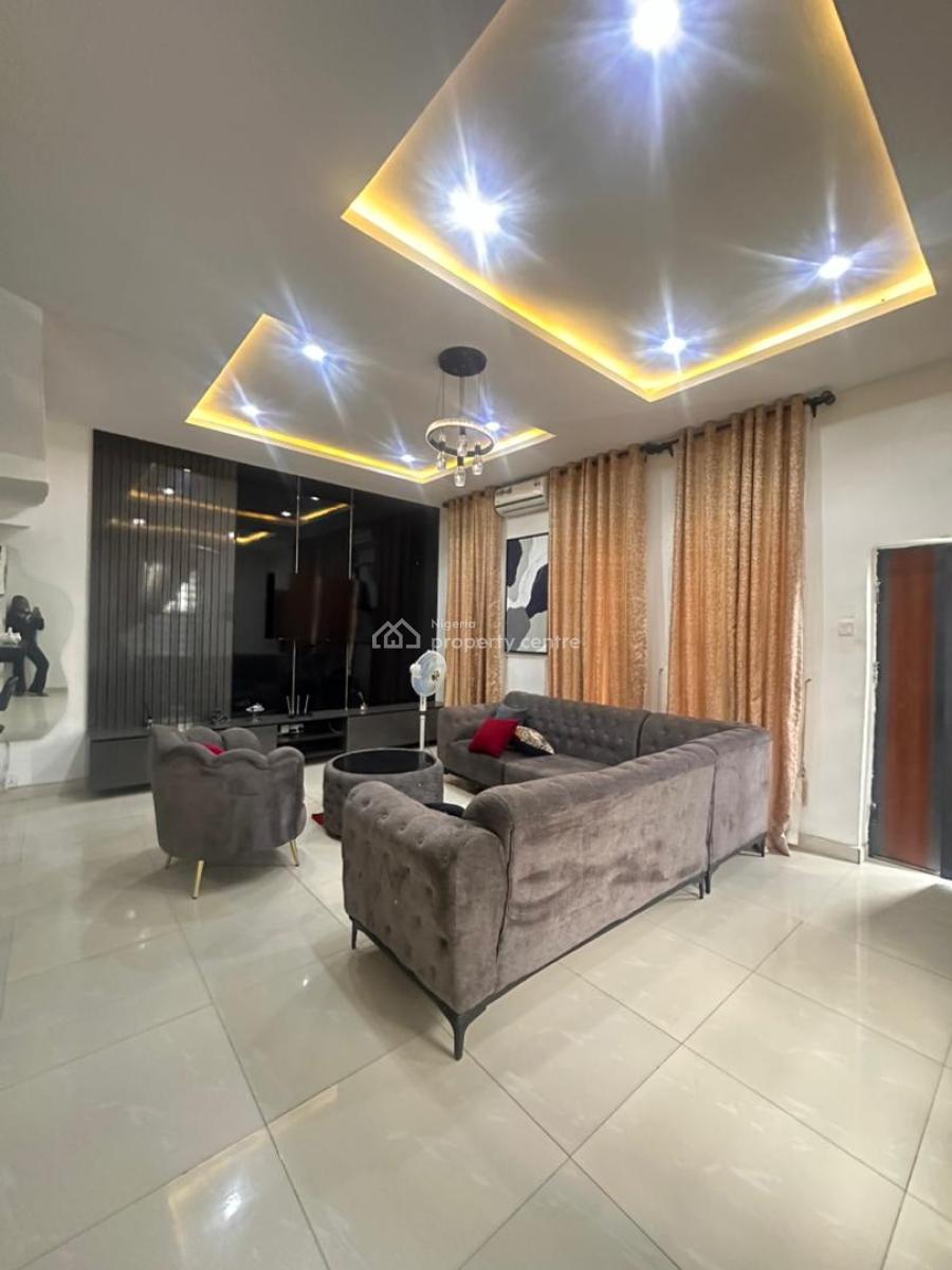 Fully Furnished 4 Bedroom Semi Detached Duplex, Lekki Phase 2, Lekki, Lagos, Semi-detached Duplex for Rent