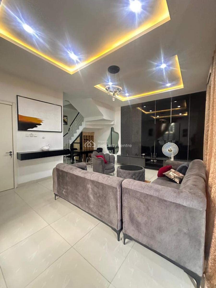 Fully Furnished 4 Bedroom Semi Detached Duplex, Lekki Phase 2, Lekki, Lagos, Semi-detached Duplex for Rent