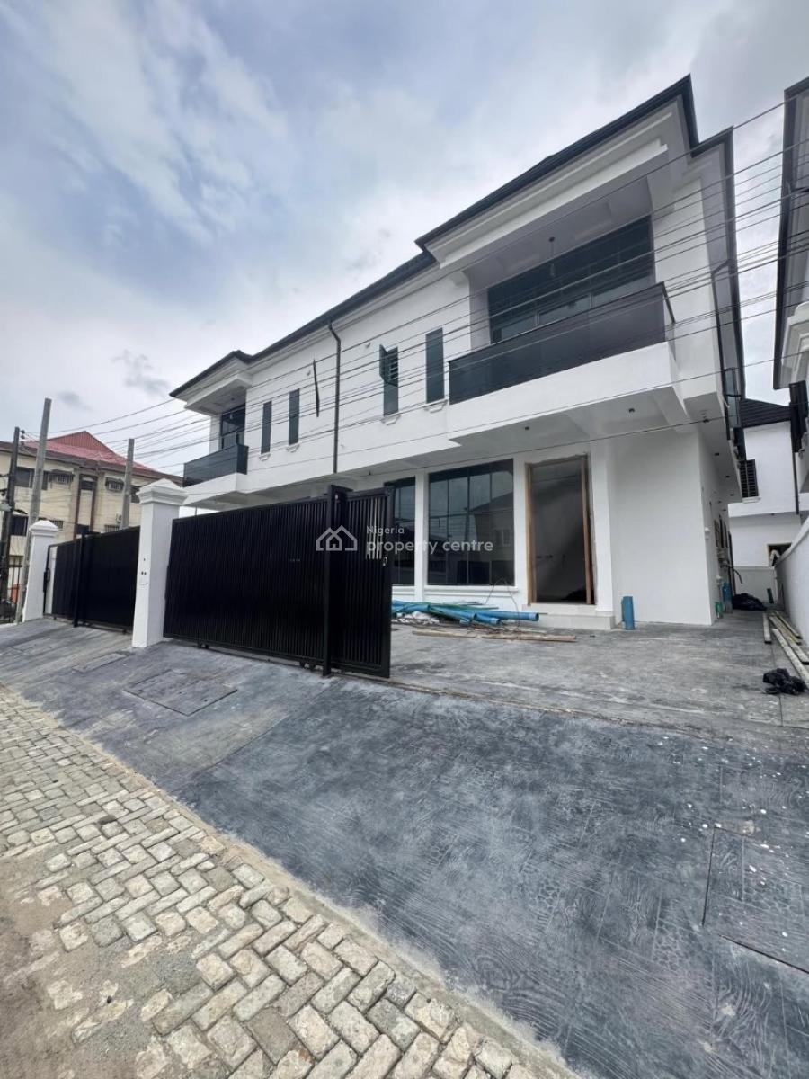 4 Bedroom Semi Detached Duplex with a Bq, Osapa, Lekki, Lagos, Semi-detached Duplex for Sale