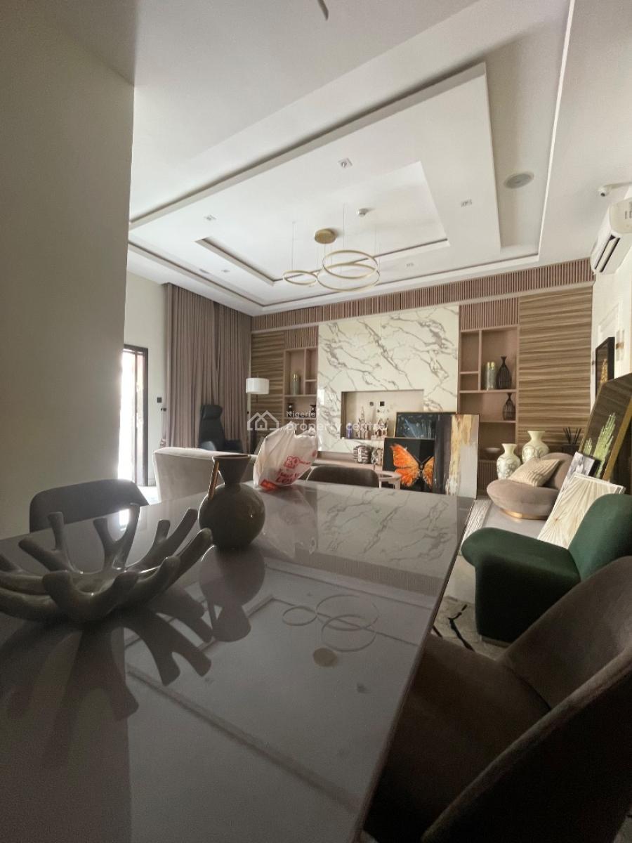 Very Well Furnished 4 Bedroom Duplex on 2 Floors, Ilasan, Lekki, Lagos, Semi-detached Duplex for Rent