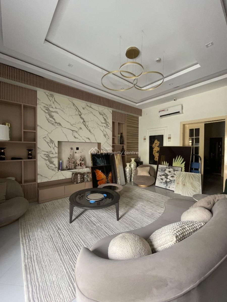 Very Well Furnished 4 Bedroom Duplex on 2 Floors, Ilasan, Lekki, Lagos, Semi-detached Duplex for Rent