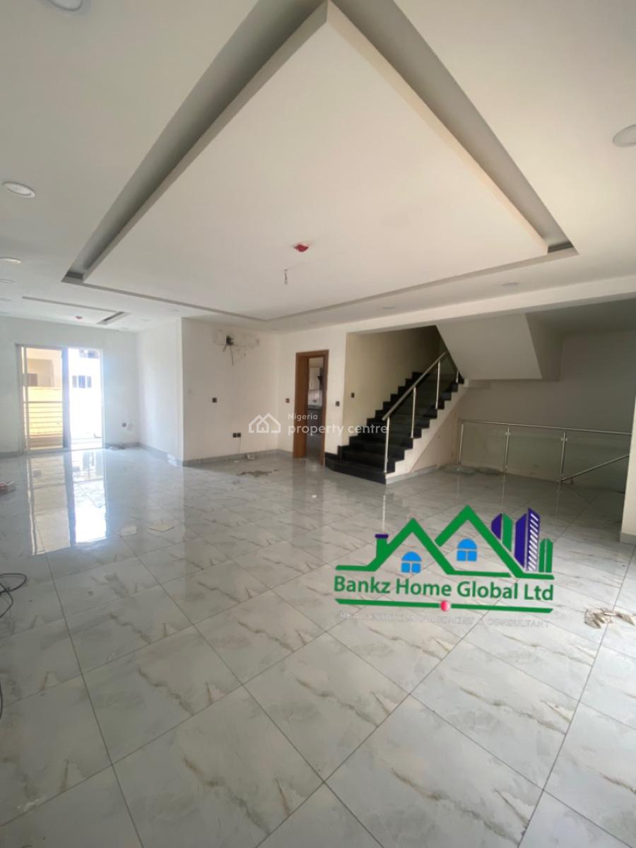 Four Bedroom Terrace Duplex with a Bq, Lekki Phase 1, Lekki, Lagos, Terraced Duplex for Rent