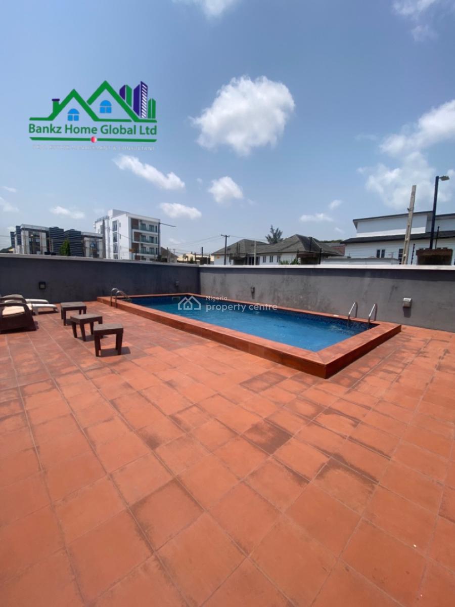 Four Bedroom Terrace Duplex with a Bq, Lekki Phase 1, Lekki, Lagos, Terraced Duplex for Rent