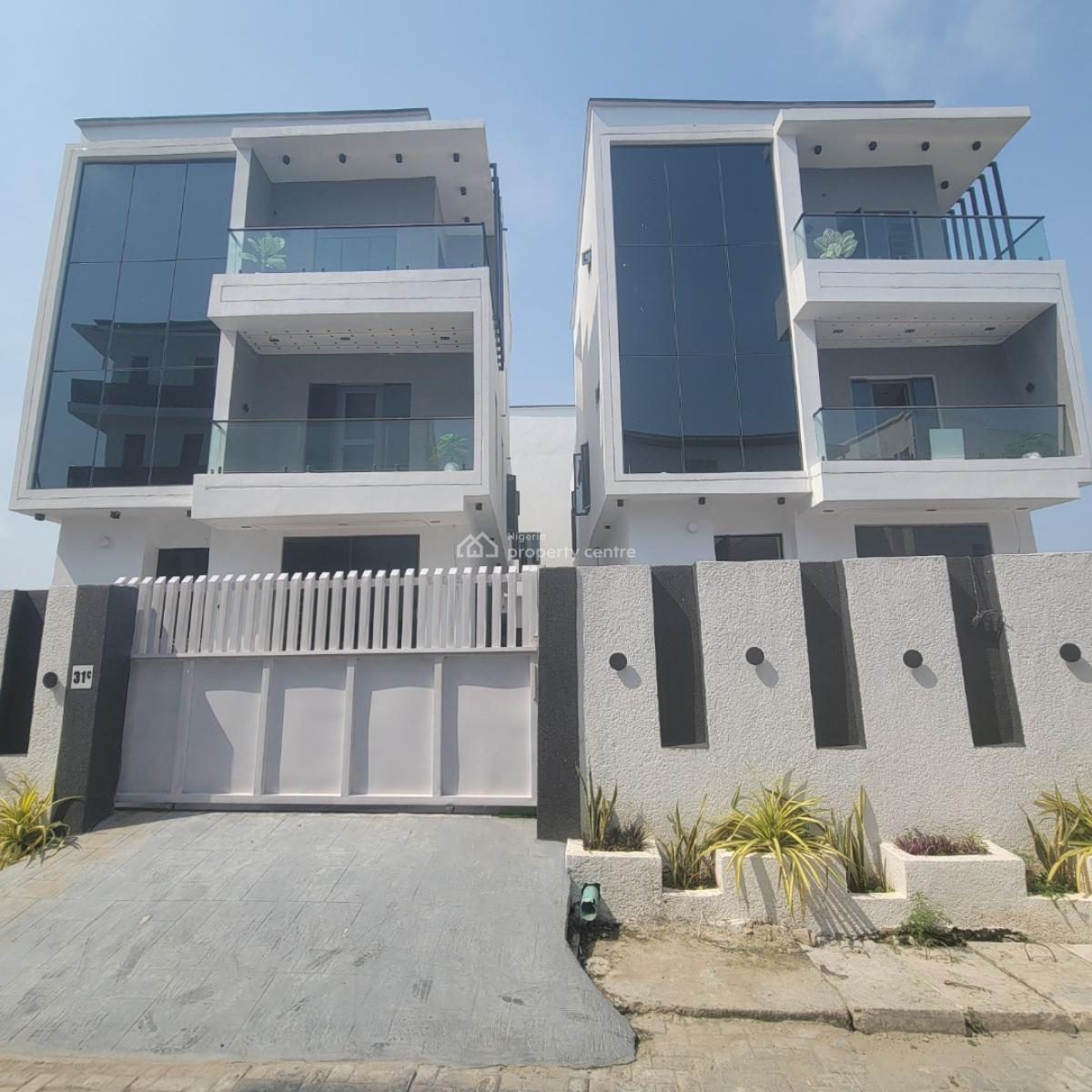 Exquisite 5 Bedroom Duplex with a Bq, Ologolo, Lekki, Lagos, Detached Duplex for Sale