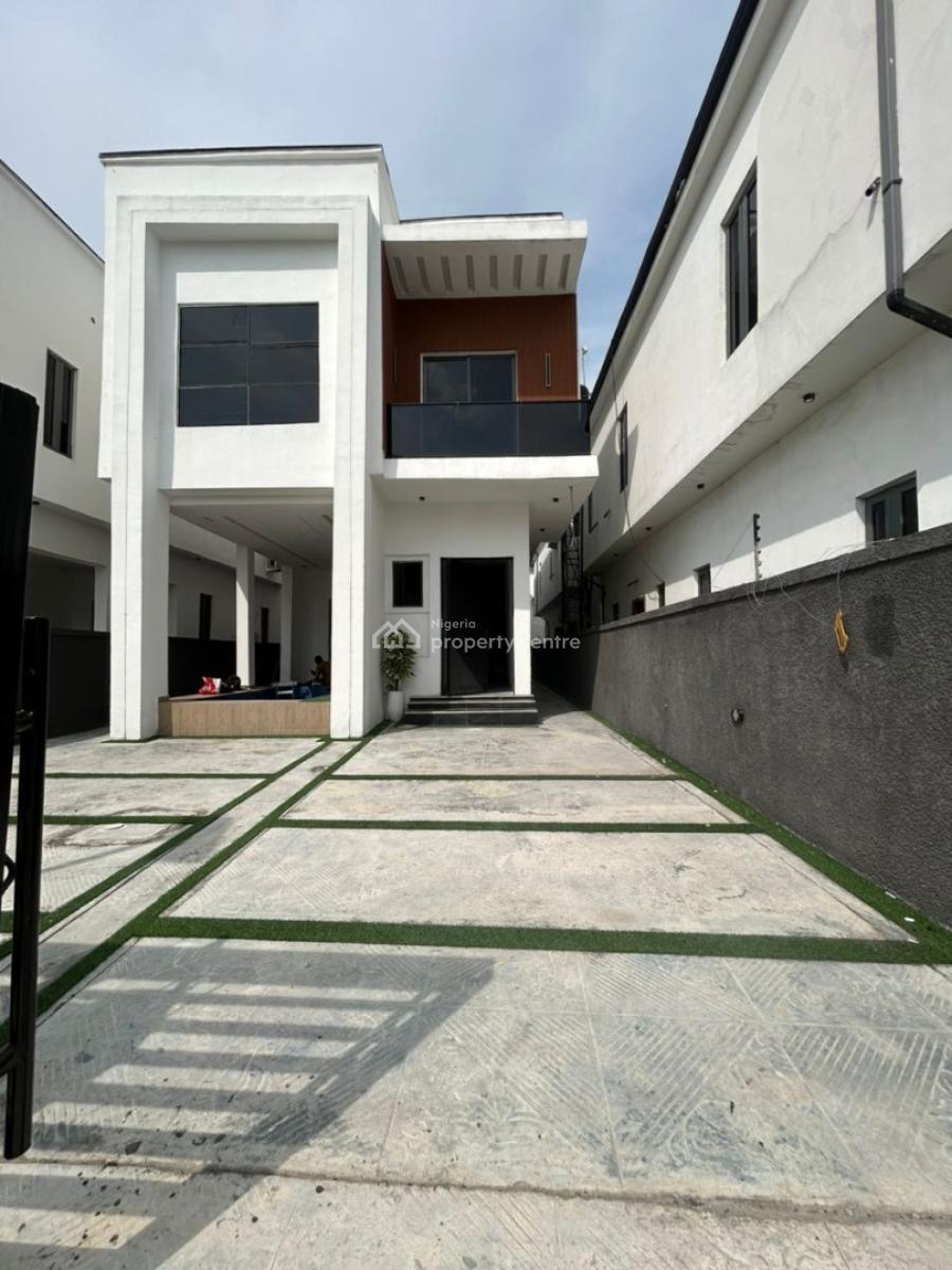 5 Bedroom Detached Duplex with Bq, Lekki Palm City, Ajah, Lagos, Detached Duplex for Sale