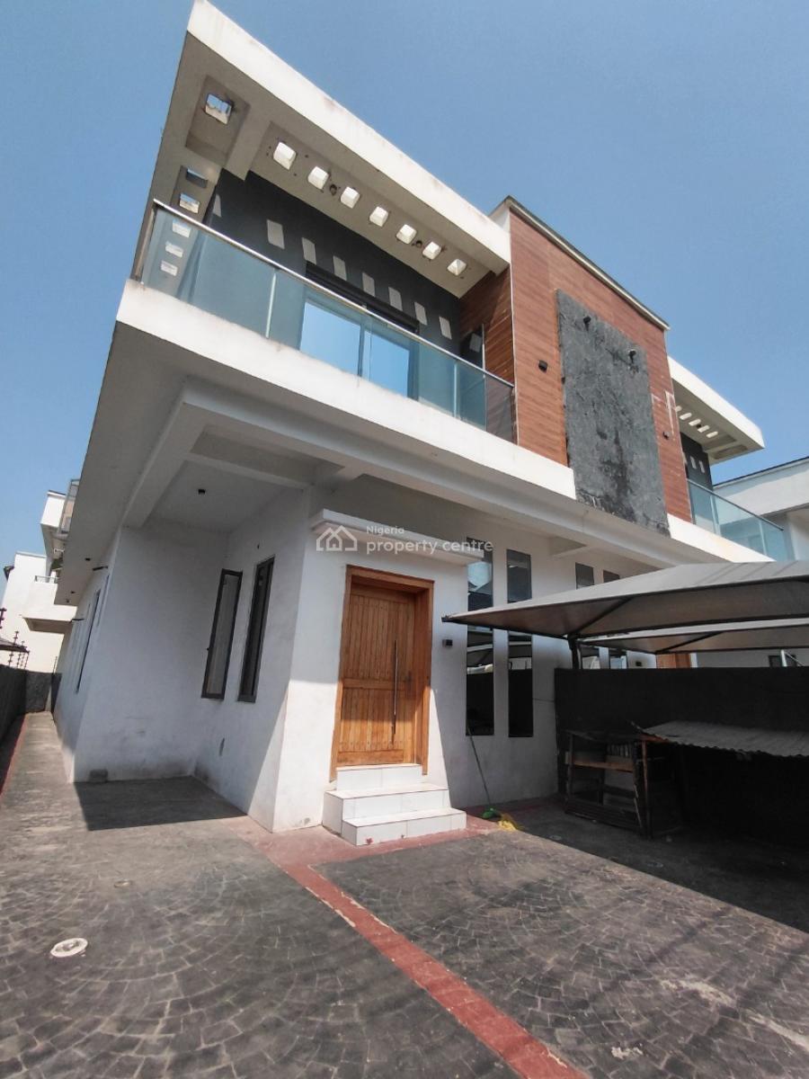4 Bedroom Semi-detached Duplex, Chevron, Lekki, Lagos, Semi-detached Duplex for Rent