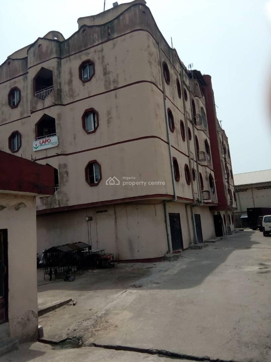 4 Storey Building of 9 Unit of 4 Bedroom Aparmt with 2 Warehouse & 4shops, Alaba, Ojo, Lagos, Commercial Property for Sale