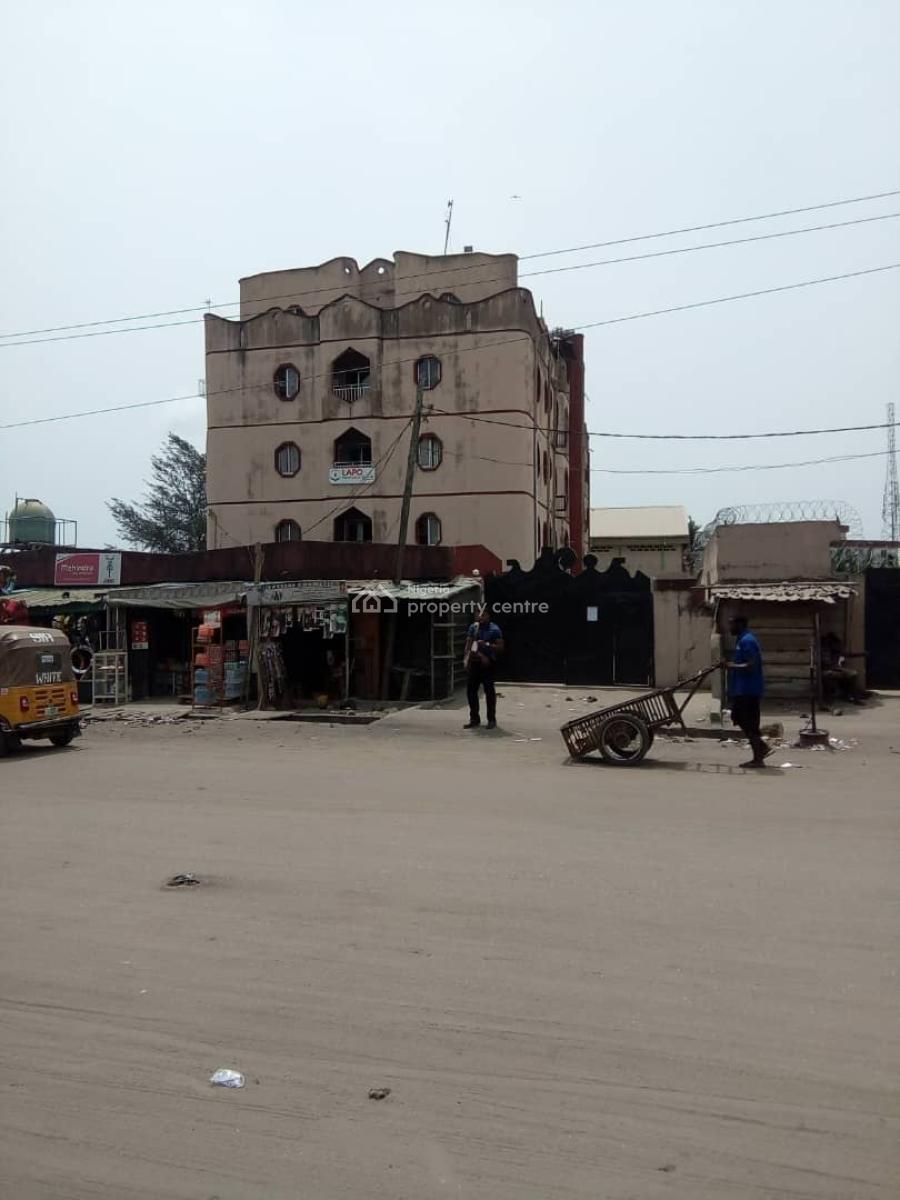 4 Storey Building of 9 Unit of 4 Bedroom Aparmt with 2 Warehouse & 4shops, Alaba, Ojo, Lagos, Commercial Property for Sale