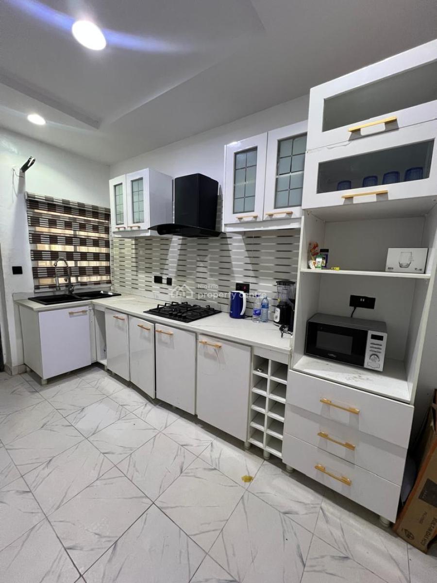Luxuriously Fully Furnished 3 Bedrooms Terrace Duplex, Nike Art Galary Way, Ikate Elegushi, Lekki, Lagos, Terraced Duplex for Rent