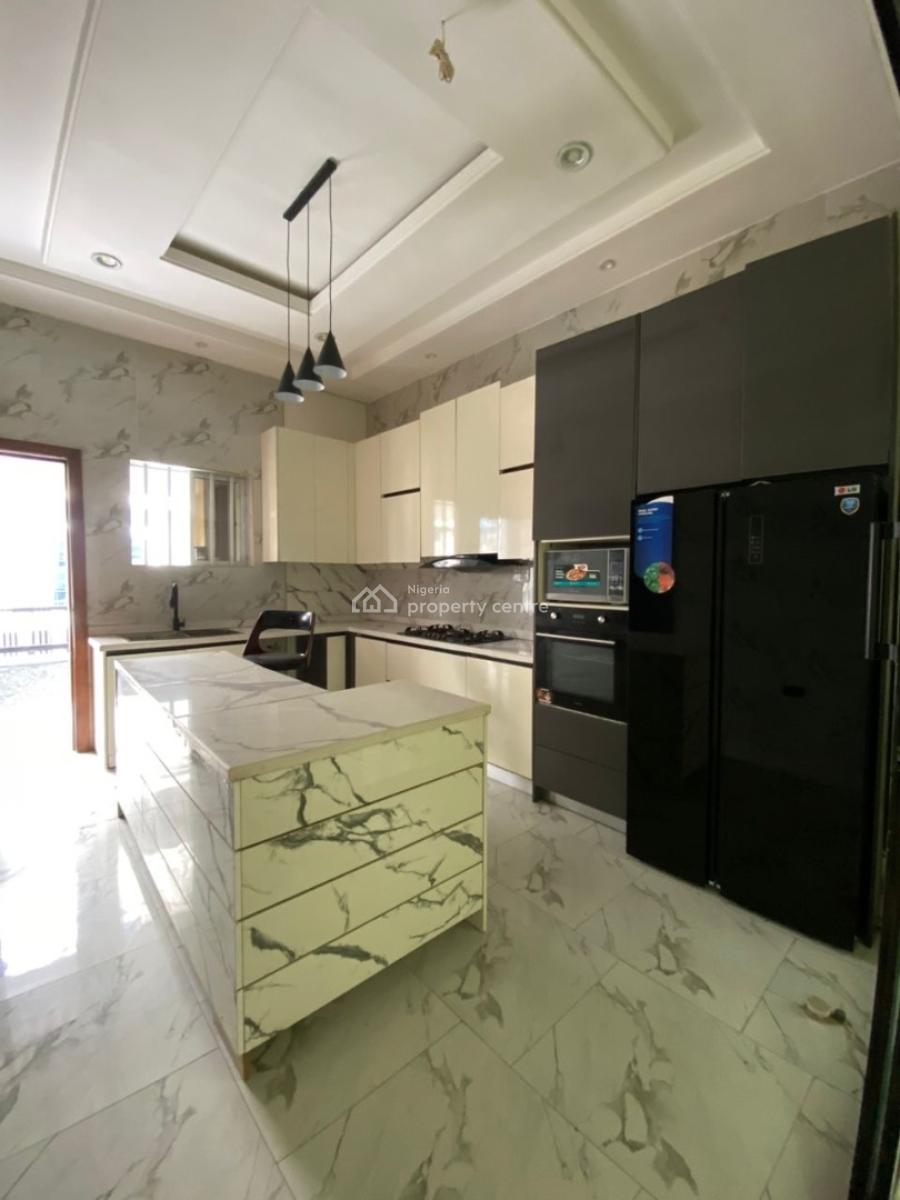 Luxury 5 Bedroom with Bq & Rooftop Lounge, Gra, Ikota, Lekki, Lagos, Terraced Duplex for Rent