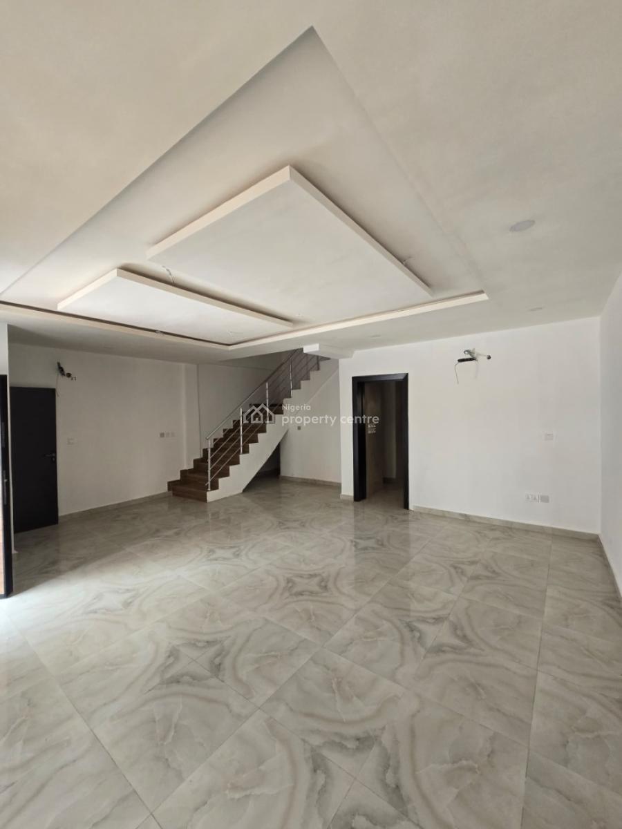 Tastefully Finished Serviced 4 Bedroom Terrace with a Room Bq, Ikate Elegushi, Lekki, Lagos, Terraced Duplex for Rent