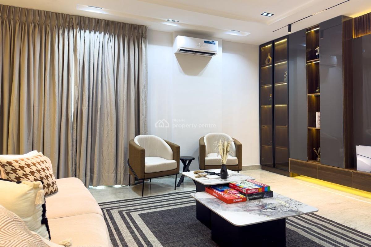 Luxury 4bedroom with a Pool, Gym and Board Game, Banana Island Road, Ikoyi, Lagos, House Short Let