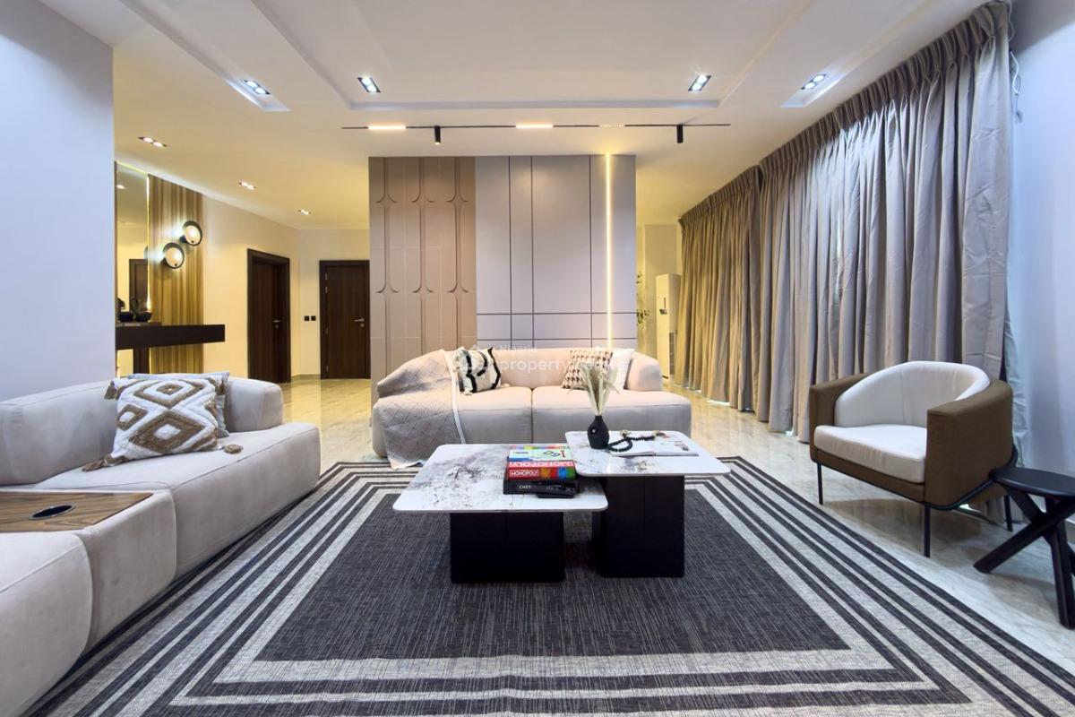 Luxury 4bedroom with a Pool, Gym and Board Game, Banana Island Road, Ikoyi, Lagos, House Short Let