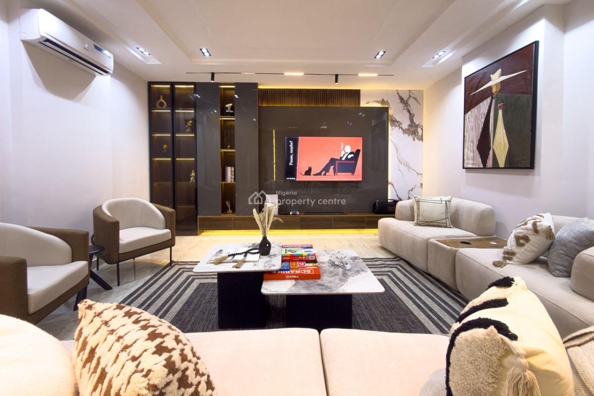 Luxury 4bedroom with a Pool, Gym and Board Game, Banana Island Road, Ikoyi, Lagos, House Short Let