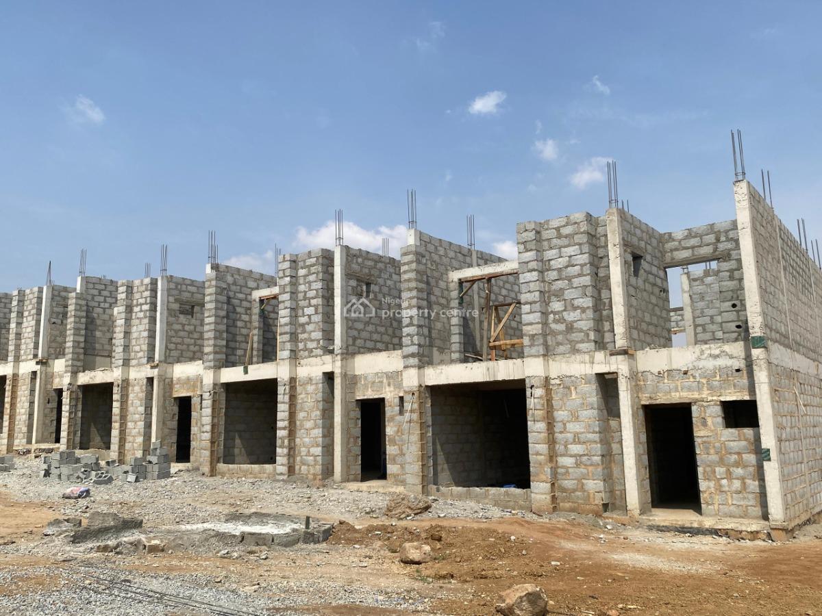 Off Plan Project 4 Bedroom Terrace Duplex with Bq, Life Camp, Abuja, Terraced Duplex for Sale