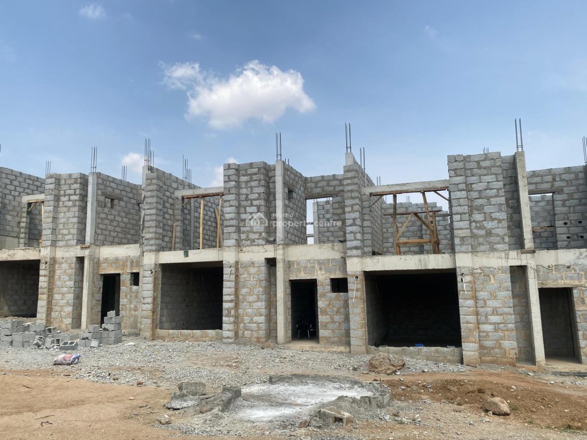 Off Plan Project 4 Bedroom Terrace Duplex with Bq, Life Camp, Abuja, Terraced Duplex for Sale
