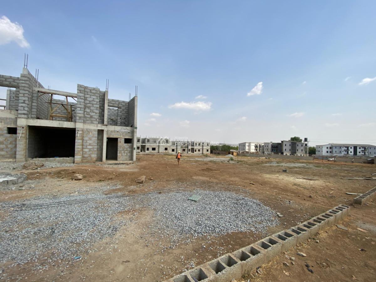 Off Plan Project 4 Bedroom Terrace Duplex with Bq, Life Camp, Abuja, Terraced Duplex for Sale