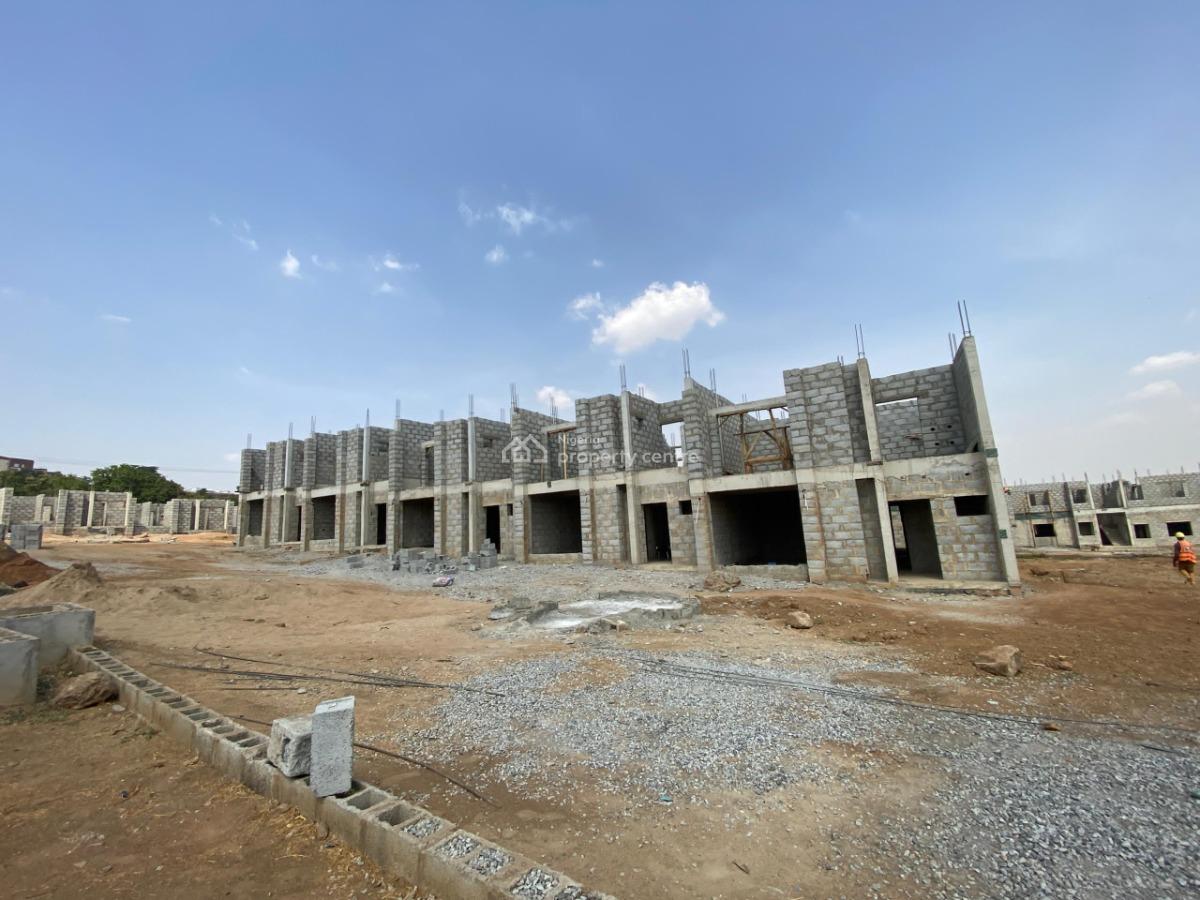 Off Plan Project 4 Bedroom Terrace Duplex with Bq, Life Camp, Abuja, Terraced Duplex for Sale