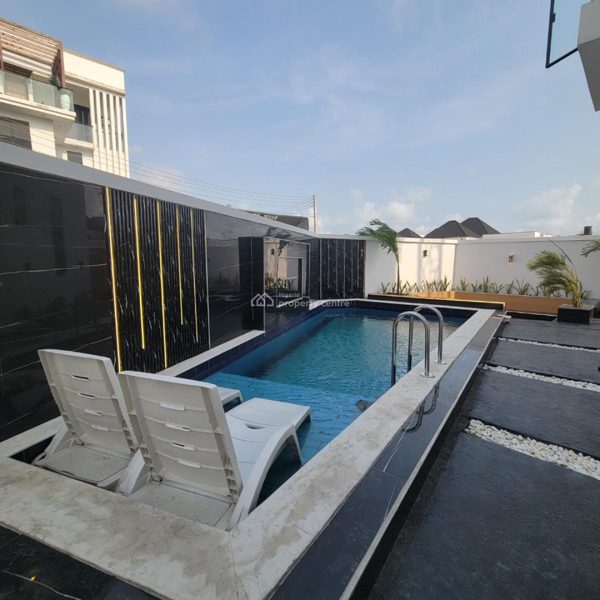 Gorgeous 5 Bedroom Duplex with a Bq and a Pool, Orchid, Lekki, Lagos, House for Sale