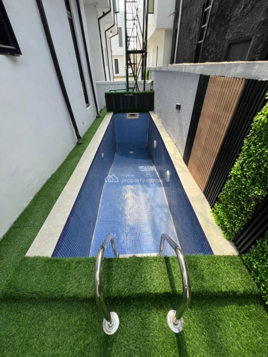5 Bedroom Fully Detached Duplex with Bq, Swimming Pool and Gym House, Ikota, Lekki, Lagos, Detached Duplex for Sale