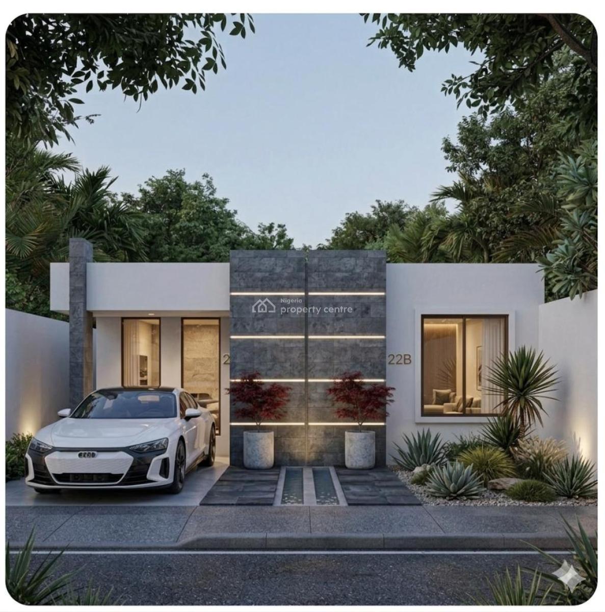 Smart 2 Bedroom Semi-detached Bungalow with Inbuilt Sound System, Emerald Court Estate, Kurudu, Abuja, Semi-detached Bungalow for Sale