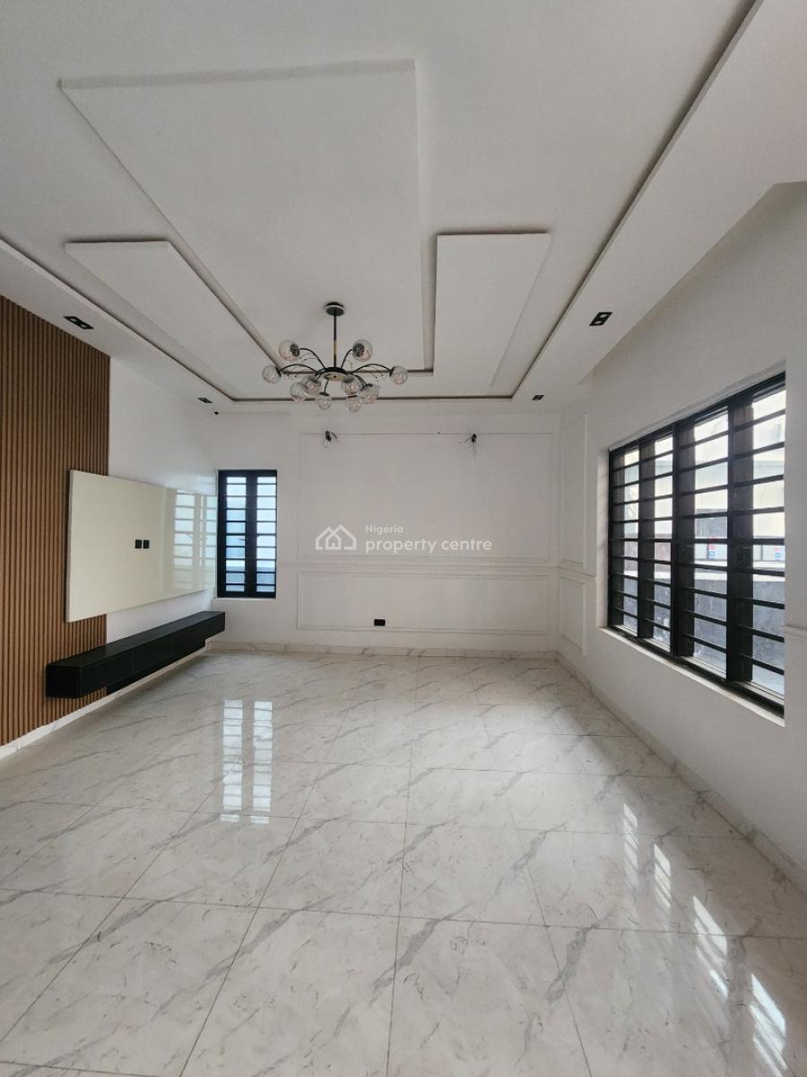 Nicely Built 4 Bedroom Semi Detached Duplex with Bq in a Secured Estate, Chevron Toll Gate, Orchid Road, Lekki, Lagos, Semi-detached Duplex for Sale