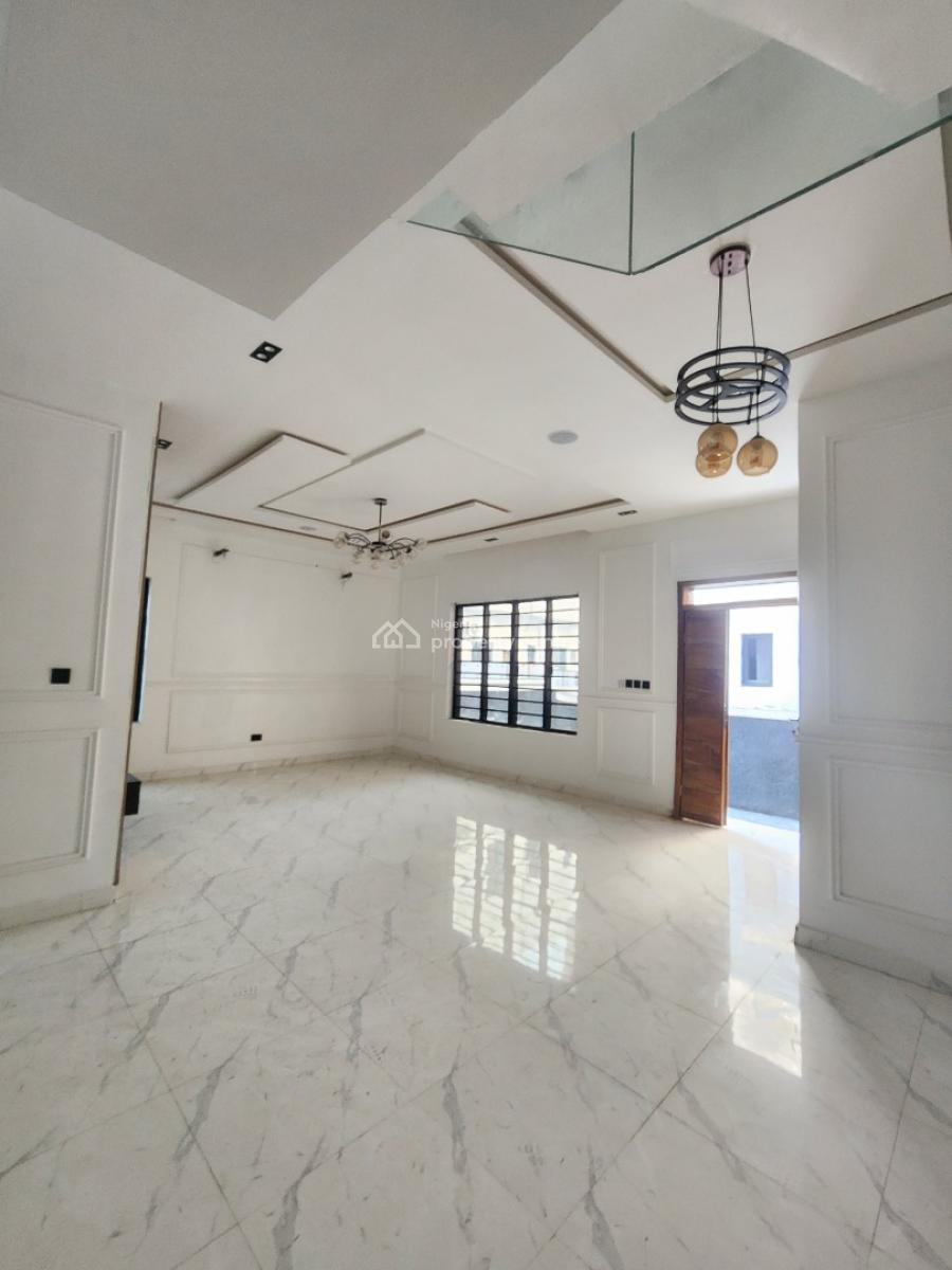 Nicely Built 4 Bedroom Semi Detached Duplex with Bq in a Secured Estate, Chevron Toll Gate, Orchid Road, Lekki, Lagos, Semi-detached Duplex for Sale